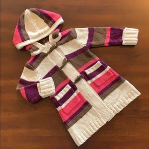 Old Navy striped sweater, size 12-18 mos